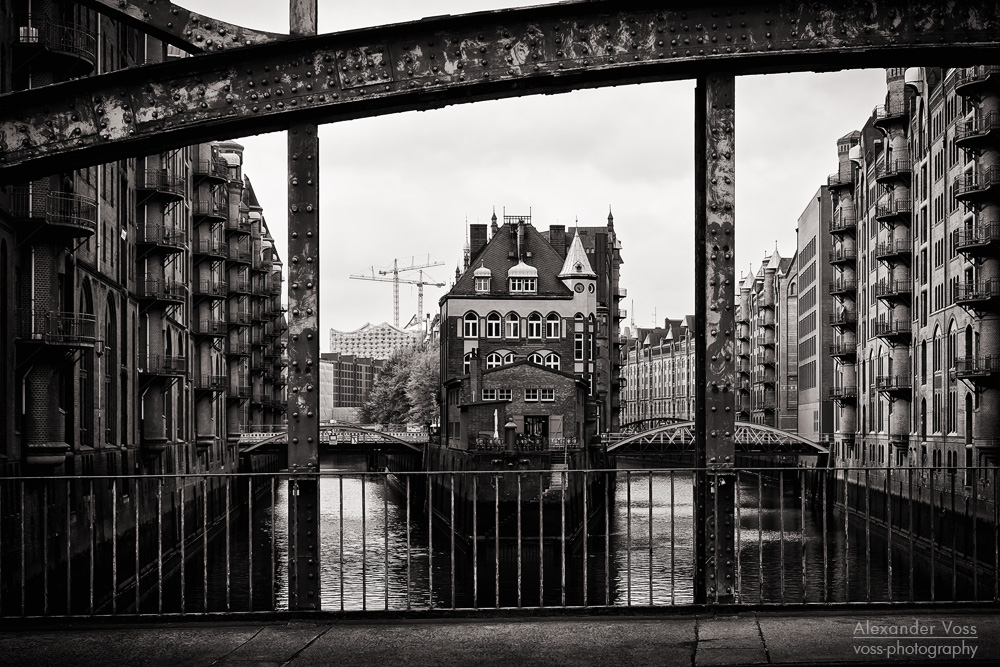 Black and White Photography: Hamburg – Speicherstadt