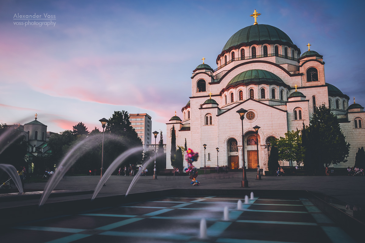Belgrad – Dom des Heiligen Sava