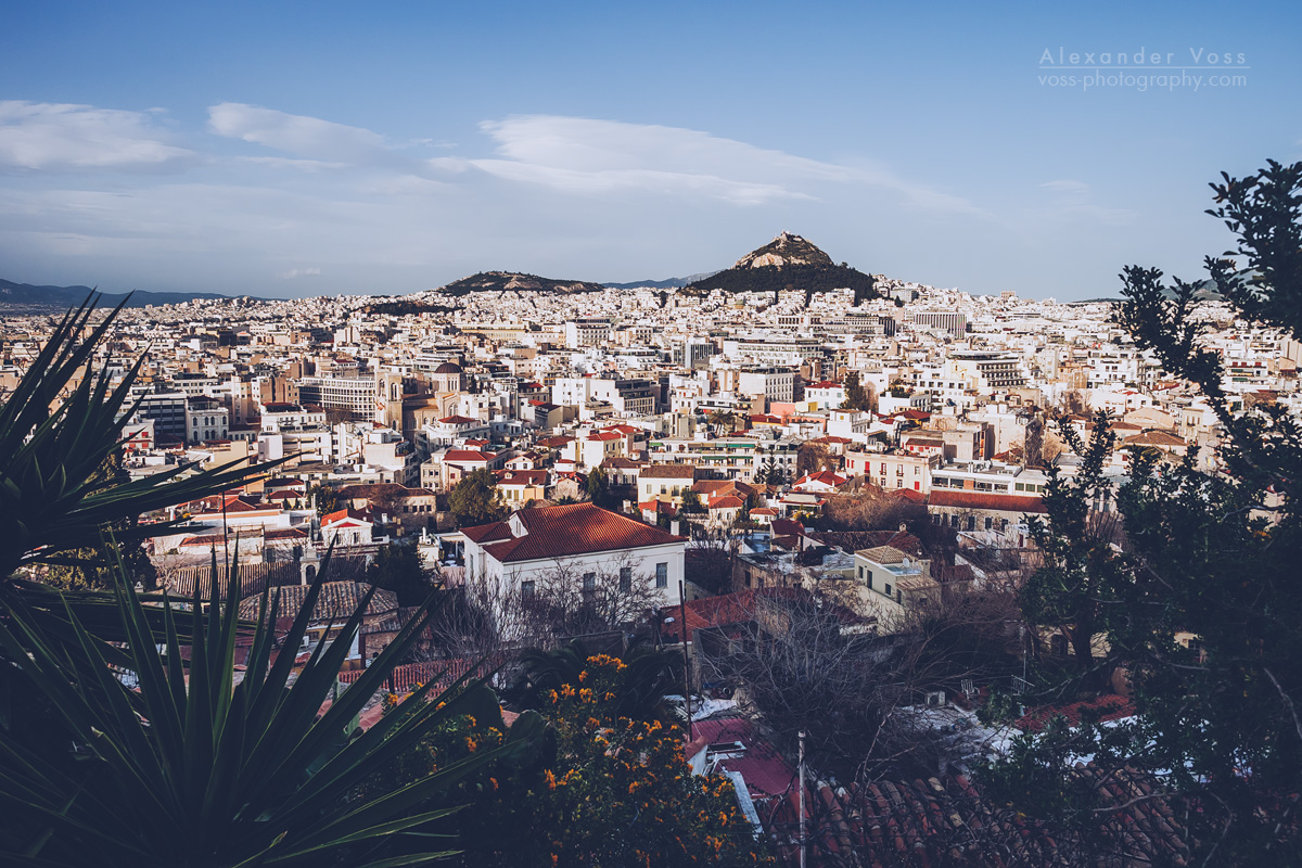 Athen – Lykabettus Skyline