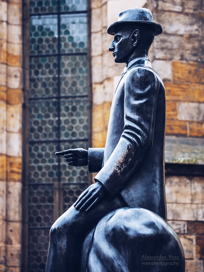 Prague – Statue of Franz Kafka