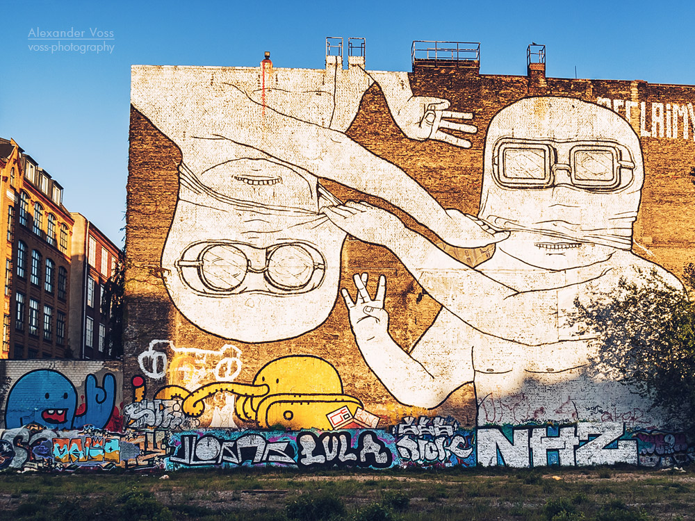 Berlin Street Art / Cuvry-Graffiti