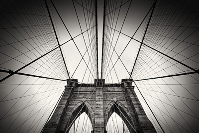 Architekturfotografie: New York - Brooklyn Bridge